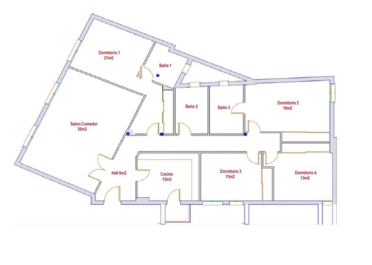 Apartamento 4Bedrooms توليدو المظهر الخارجي الصورة